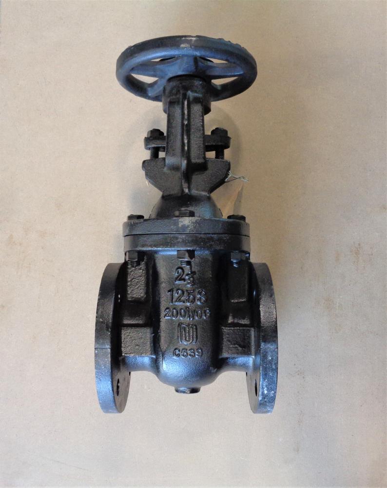 Milvaco 2.5" 125S IBBM Gate Valve, 200 WOG, Ductile Iron, Fig# 2885M